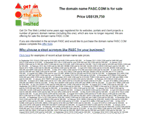 Tablet Screenshot of fasc.com